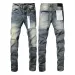 2025 Designer Mens High Quality Fashion Technology Jeans Luxury Designer Denim Pant Distressed Ripped Black Blue Jean_mkmklike.com