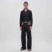 Cleanfit Men's Wool-Blend Denim Pants Vintage Washed Straight-Leg Jeans Curved Hem Subtle Distressing_mkmklike.com