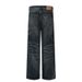 Men's Clothing Retro Cat Whisker Washed Distressed Jeans Men And Women Cleanfit High End Straight Pants_mkmklike.com