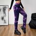 Women's Clothing New Style Washed Creative Tie Dyed High Waist Elastic Hip Lifting Versatile Ladies Denim Trousers_mkmklike.com