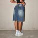Exclusive Cross-border Supply European American And : 2025 Denim For Teenage Girls, High-waisted Trendy_mkmklike.com