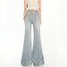 SYi Loose-fitting Flared Slimming Jeans Women, 2025 Spring New Wide-leg Floor-length Drapey Pants For Women_mkmklike.com