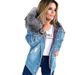 Women's Denim Jacket – Classic Stretch Fit Washed Denim Coat For Fall & Winter (S-5XL)_mkmklike.com