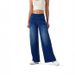 Women's High-Waisted Stretch Jeans Straight Leg Wide Leg Relaxed Everyday Wear Versatile Comfortable Feshion Trend_mkmklike.com