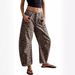 Women's Loose Wide Leg Jeans Casual Washed Denim Trousers England Style Fashion Spring/Autumn Summer Collection_mkmklike.com