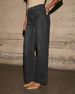 K High Waisted Jeans, Women's New Style, Slim And Wide Leg Retro Temperament Straight Leg Pants_mkmklike.com