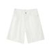 Summer Retro Washed Distressed Denim Shorts For Men Loose Casual Straight Leg Wide Leg Pants_mkmklike.com