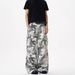 Streetwear Camo Cargo Jeans For Men - Relaxed Fit Straight Leg With Multiple Pockets, Summer Casual Pants, Cotton Comfort_mkmklike.com