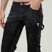 EABY Men's High Stitched Straight Leg Jeans 2026 Cross Border European American New Style Casual Hip Hop Pants_mkmklike.com