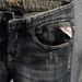 Men's Dark Retro Slim Fit Jeans European American Style Distressed Skinny Washed Trendy Stretchy Versatile Midweight Cotton Long_mkmklike.com