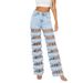 European And American Style Ripped Versatile Jeans Cross-Border Women's New Street Fashion Hollow High Waist_mkmklike.com