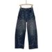 Men's Clothing High End Men's Rhinestone Studded Straight Leg Jeans Spring Collection Street Style Loose Wide Leg Pants Fashion_mkmklike.com