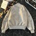 Gray Stand-up Collar Short Silhouette For Men, Autumn American Retro Aviator Coat, Stylish Workwear Biker Jacket_mkmklike.com