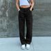 2023 New European And American Jeans, Women's Fashion Ins Street Style Vintage Loose Multi-Pocket Cargo Pants_mkmklike.com