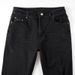 European And American Cross-Border Trendy Brand Black Ripped Patch Elastic Slim Fit Men's Jeans Wholesale Export_mkmklike.com