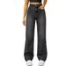 New Jeans Loose Straight Cross-Border European And American Women's Factory Direct Sale_mkmklike.com