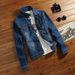 2025 Fashion Men's Clothing Winter New Lamb Wool Cotton Coat Men Plus Velvet Denim Jacket Trendy Loose Couple Cotton Thickened Jacket Tops M-4XL_mkmklike.com