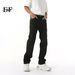 EF JEANS | 2025 Spring New Solid Color Simple Slim-fit Straight Skinny Men's And Women's Washed Fleece Jeans_mkmklike.com