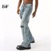 EF JEANS | 2024 New Product, American Trendy Brand Street Hole Personalized Versatile Graffiti Casual Jeans_mkmklike.com