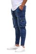 Men's Clothing Men's Multi-pocket Stretch Jeans Zipper Decoration Work Jeans New Models_mkmklike.com