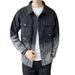 Denim 2024 New Spring Autumn Brand Design Sense Niche Cool Jacket Men's Clothing Large Size Loose Trendy_mkmklike.com