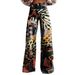 Popular Women's Wide-leg Pants On Independent E-commerce Sites, New 3D Heat-transfer Printed Denim Long Pants,_mkmklike.com
