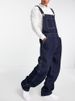 Men's Clothing Large Size Denim Overalls Loose Men's Denim Overalls Ripped Jeans Popular Suspenders_mkmklike.com