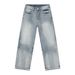 Men's Washed Jeans – Korean Oversized Boyfriend Fit With Vintage Fading & Distressed Details_mkmklike.com
