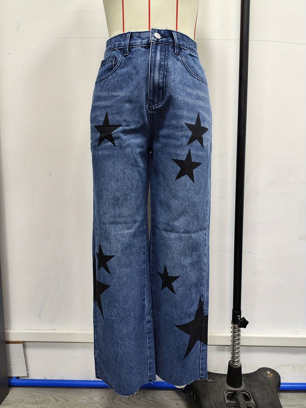 Women's Clothing Loose And Slim All Match Slim Straight Pants_mkmklike.com