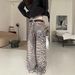 Men’s Retro Straight-Leg Jeans – High-Waisted Cotton Denim Pants With Leopard Print & Distressed Wash (M-3XL, Streetwear Essential)_mkmklike.com