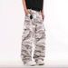 Men's Clothing Cargo Jeans – Washed Olive Relaxed Fit Straight-Leg Workwear Pants With Multi-Pockets (Military-Inspired, Streetwear Staple)_mkmklike.com