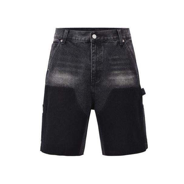 Men's Clothing European And American High Street Washed Workwear Daddy Pants Retro Shorts Denim Shorts_mkmklike.com