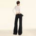 Women's Clothing Low Waist Wide Leg Flared Pants Slim All Match Flared Pants Trend_mkmklike.com