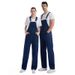 Pure Cross-Border Foreign Model Men's Denim Overalls British Style Loose Suspender Pants Plus Size Jumpsuit Unisex_mkmklike.com