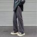 New American Street Washed Old Embroidered Jeans Men's Spring And Autumn Straight Loose European And American High Street Style Long Pants_mkmklike.com
