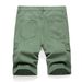 Men's Summer Loose Fit Cargo Shorts Casual Denim Bermuda Shorts With Vintage Washed Style_mkmklike.com