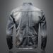 Loom High-End Men's Denim European And American Casual Retro Plus Size Stand Collar Zipper Cycling Motorcycle Jacket Trendy_mkmklike.com