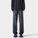 Men's Washed Vintage Denim Jeans Straight Leg Loose Fit Casual Long Pants American High Street Style Trendy Brand Cool Patchwork Design_mkmklike.com
