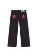 Women's Loose Straight Leg Jeans Star Studded Design Casual Cotton Denim Jeans For Spring/Autumn Office Lady Street Style_mkmklike.com