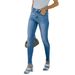 Women's Clothing Light Blue Stretch Skinny Jeans Women's Denim Jeans_mkmklike.com