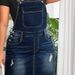 K Women's Fashion New Denim Overalls Dress_mkmklike.com
