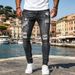Men's Clothing Distressed Slim Fit Jeans For Men - Skinny Ripped Denim Pants With Stretch_mkmklike.com