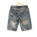 2025 Summer American Style Denim Men Mid-Length Pants Cool Five-Point Shorts New Men's Loose Straight Wide-Leg_mkmklike.com