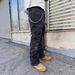 Men's Slim Fit Straight Leg Trousers Trendy Stylish American Style Denim_mkmklike.com