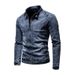 Men's Outerwear Winter New Style, Casual Korean Version, Trendy Men's Clothing, Fashionable Denim Jacket For Spring_mkmklike.com