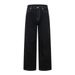Simple Casual Straight-Leg Jeans For Men With Stitched Wide-Leg Pants, Ins American Street Style Loose Dad Pants_mkmklike.com