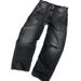 Men's & Women's Distressed Ripped Jeans - Washed Solid Color, Street Fashion Casual Denim Pants_mkmklike.com