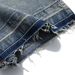 Men's Clothing Edge Washed White Distressed Denim Shorts Men's American Trendy Summer Loose Casual Shorts_mkmklike.com
