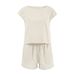 Women's Clothing fashion casual suit niche short sleeved shorts_mkmklike.com