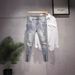 Men's Distressed Jeans High End Spring Autumn New Trendy Brand_mkmklike.com